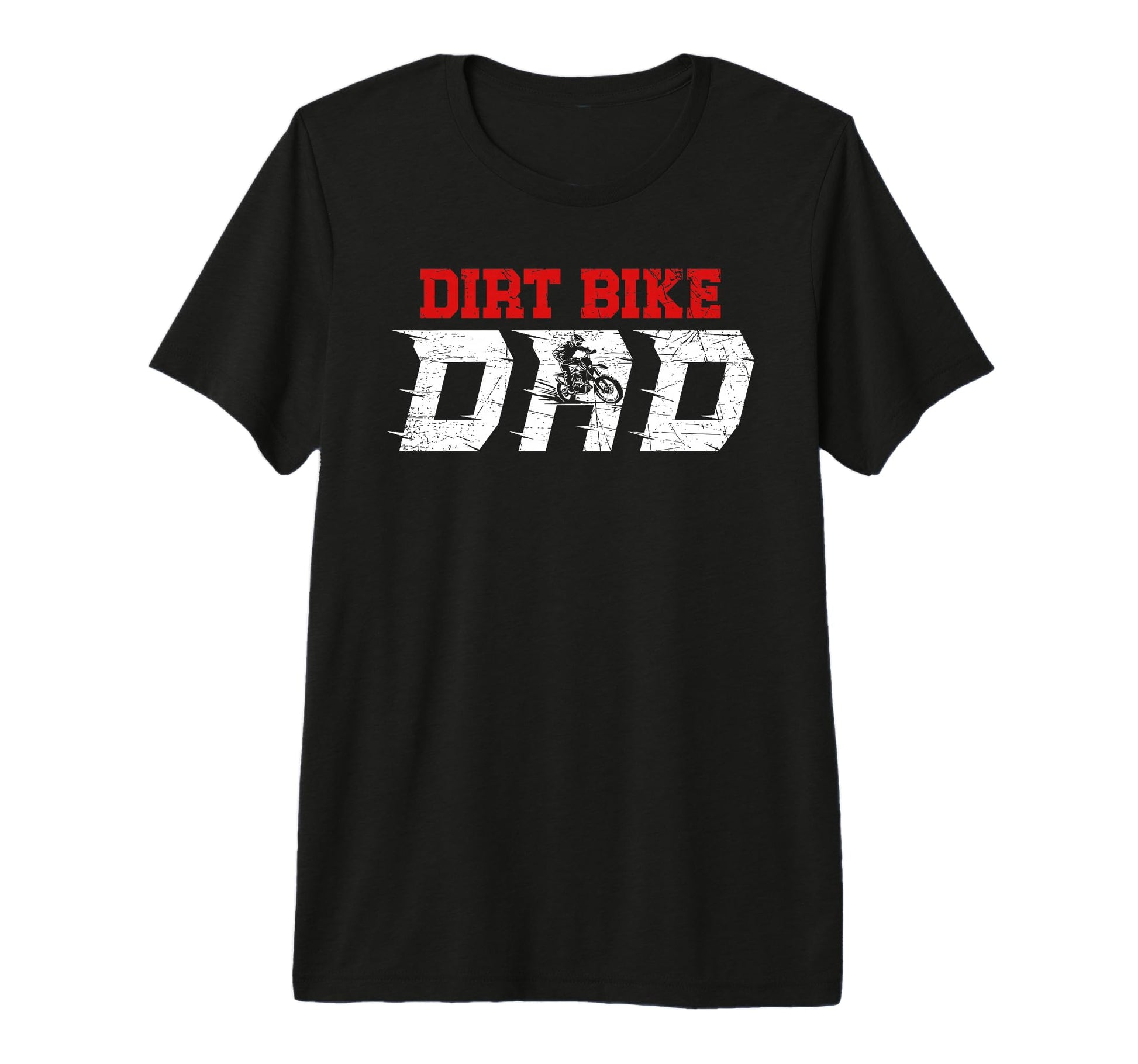Mens Dirt Bike Dad Proud Dirt Biker Dad T-Shirt - Unique Graphic Men Women - T-Shirt, Sweatshirt, Hoodie