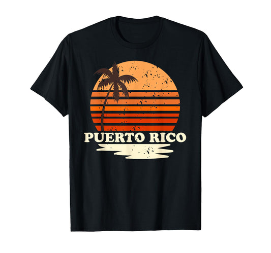 70S 80S Puerto Rico North America T-Shirt - Streetwear Style for Adults - T-Shirt, Sweatshirt, Hoodie