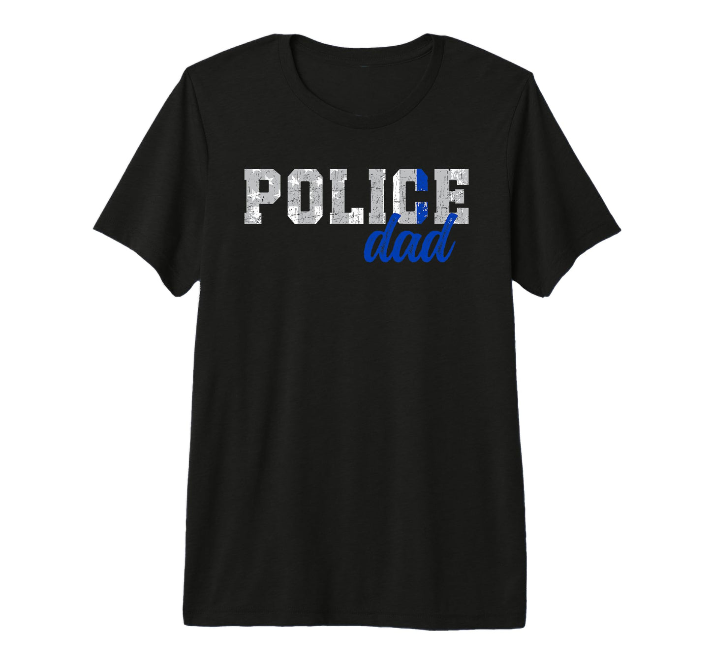 Mens Police Dad Police Officer Dad T-Shirt - Streetwear Style for Adults - T-Shirt, Sweatshirt, Hoodie