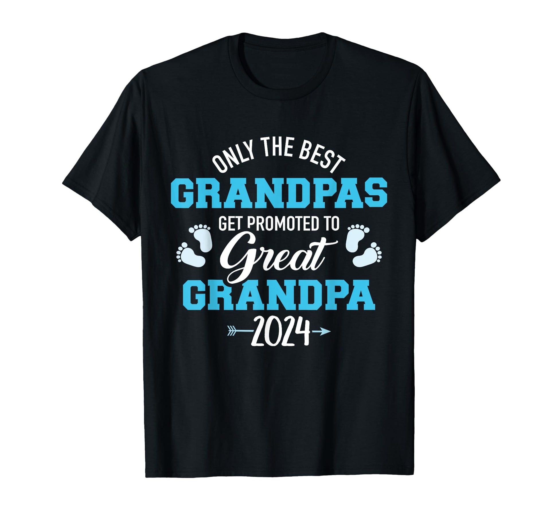 Only Best Grandpas Get Promoted To T-Shirt - Minimalist Print Men Women - T-Shirt, Sweatshirt, Hoodie