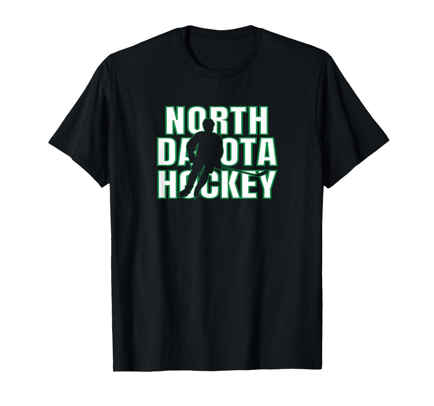 Team North Dakota Ice Hockey Player T-Shirt - Streetwear Style Unisex - T-Shirt, Sweatshirt, Hoodie