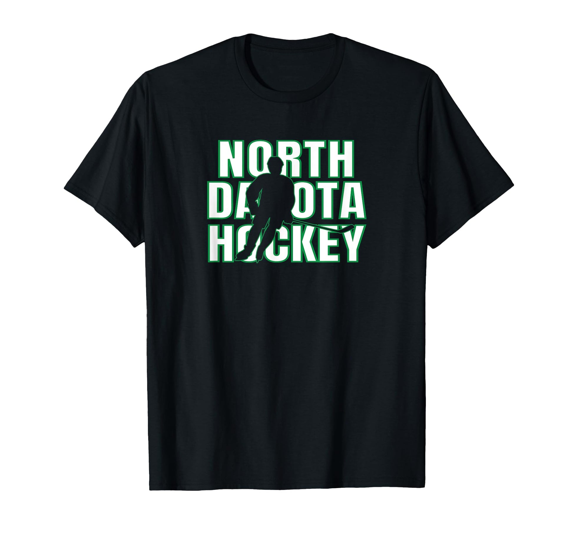 Team North Dakota Ice Hockey Player T-Shirt - Streetwear Style Unisex - T-Shirt, Sweatshirt, Hoodie