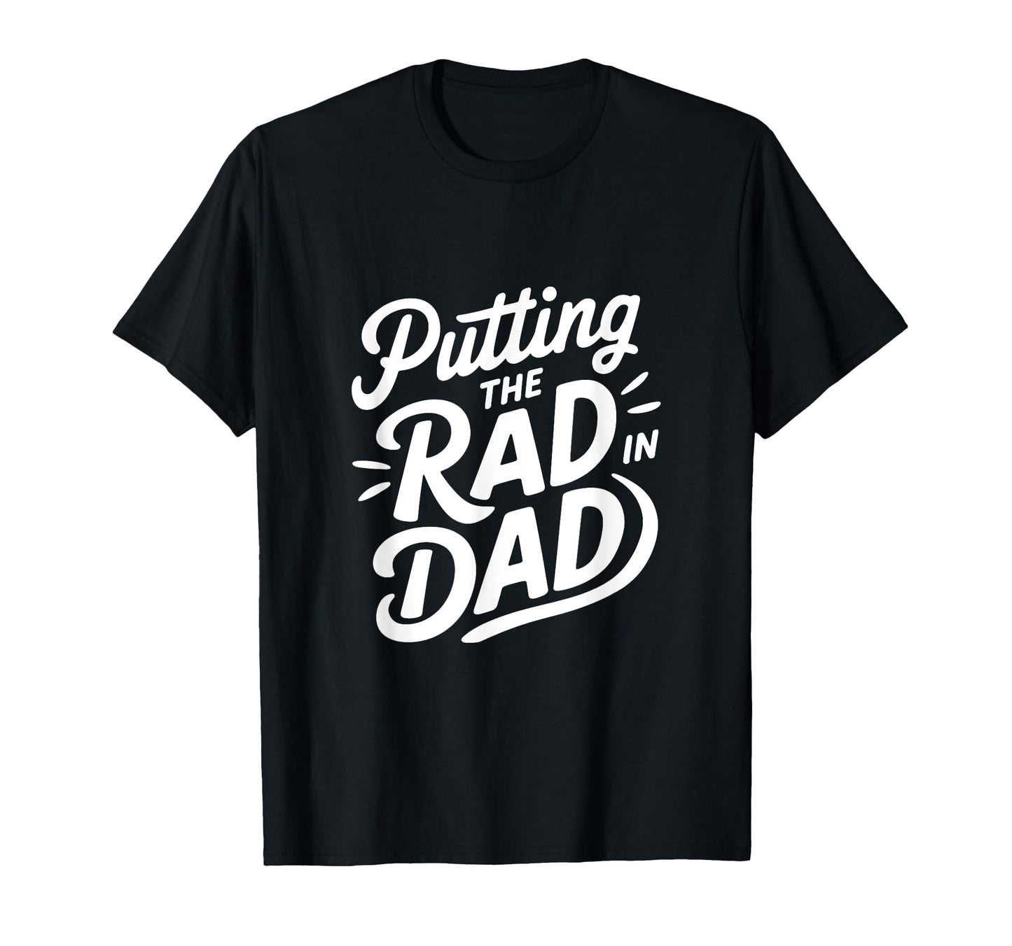 Putting Rad Dad T-Shirt - Minimalist Print Unisex - T-Shirt, Sweatshirt, Hoodie