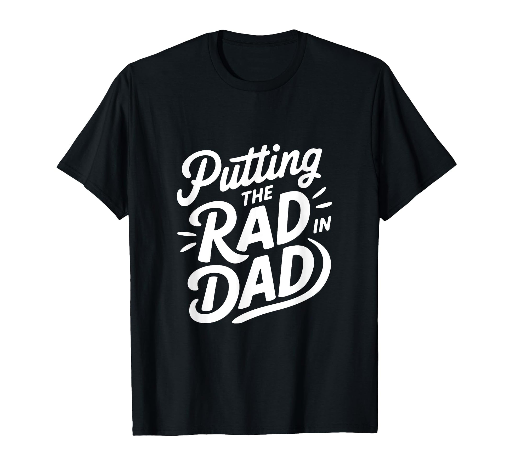 Putting Rad Dad T-Shirt - Minimalist Print Unisex - T-Shirt, Sweatshirt, Hoodie