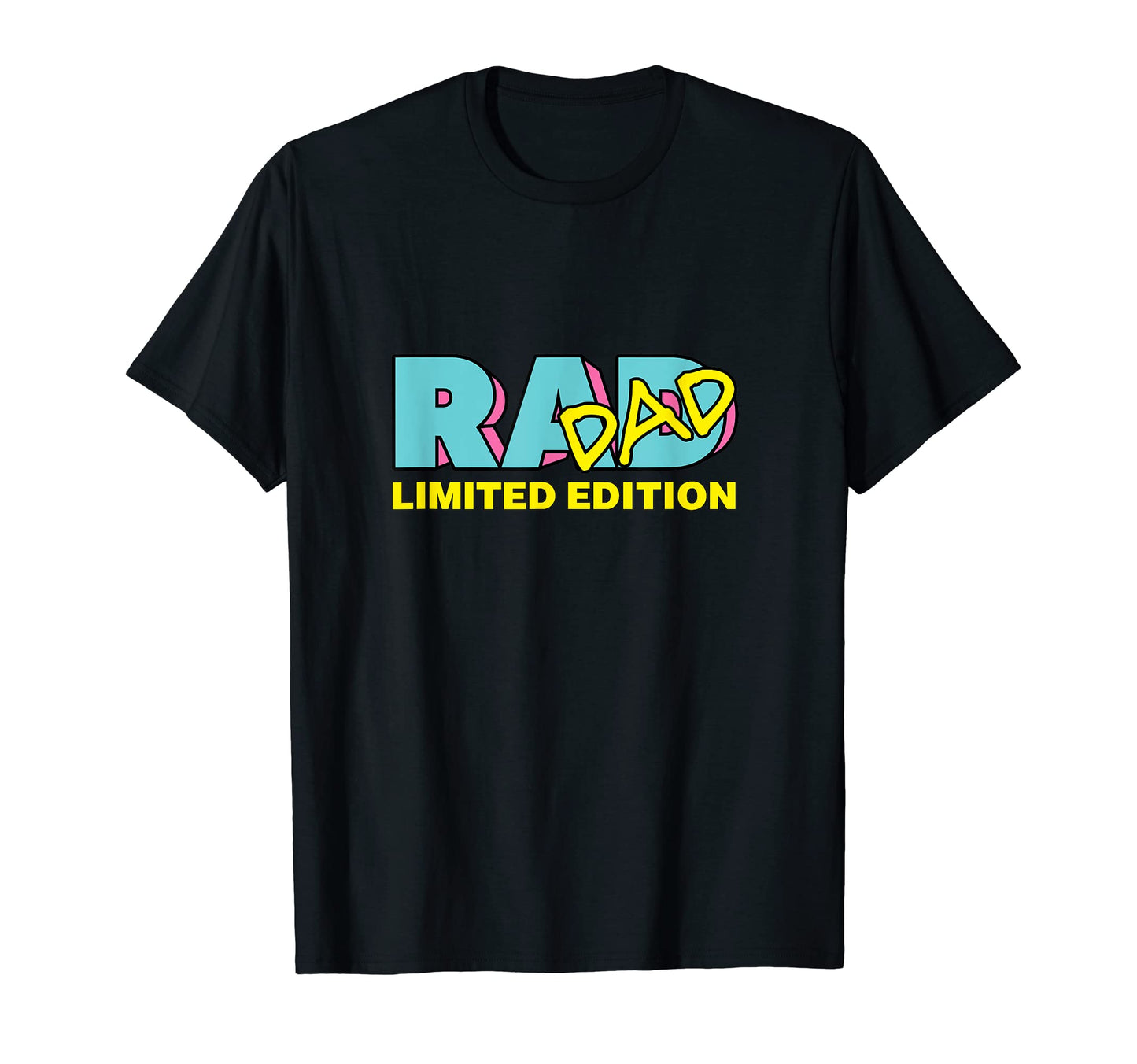 Rad Dad Radical 1980S Music Video T-Shirt - Unique Graphic Men Women - T-Shirt, Sweatshirt, Hoodie