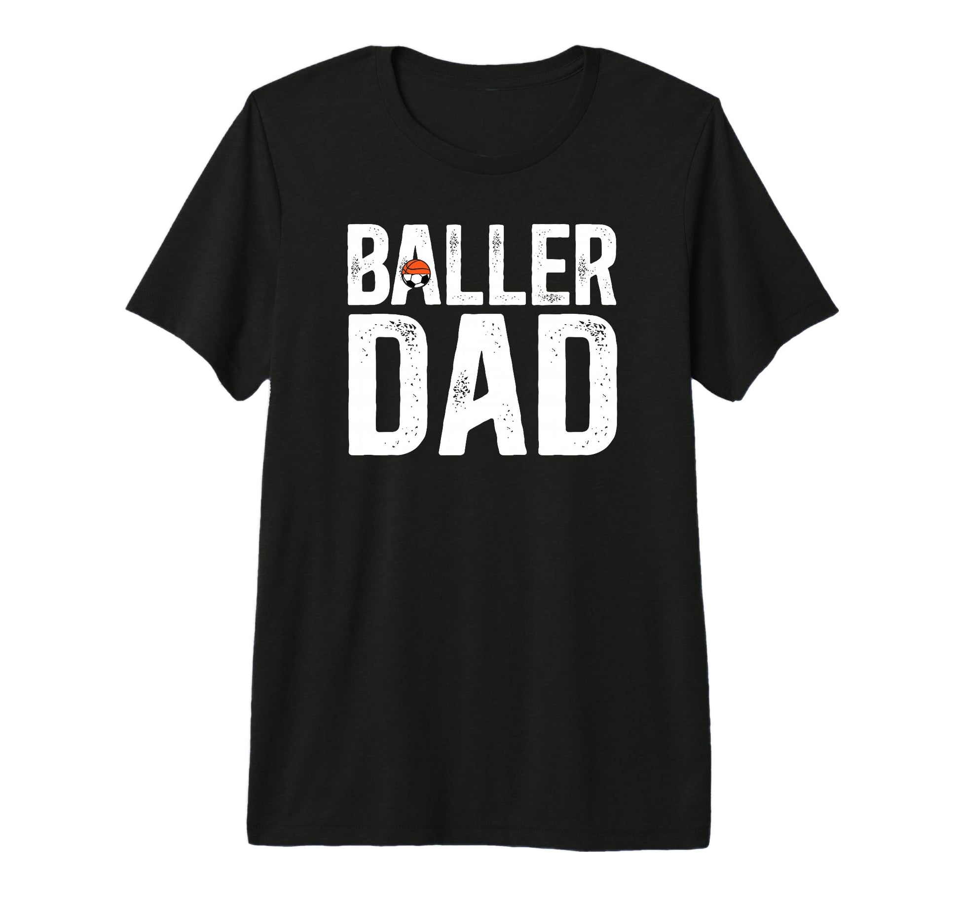Mens Baller Dad Proud Soccer T-Shirt - Fun Novelty Design for Adults - T-Shirt, Sweatshirt, Hoodie