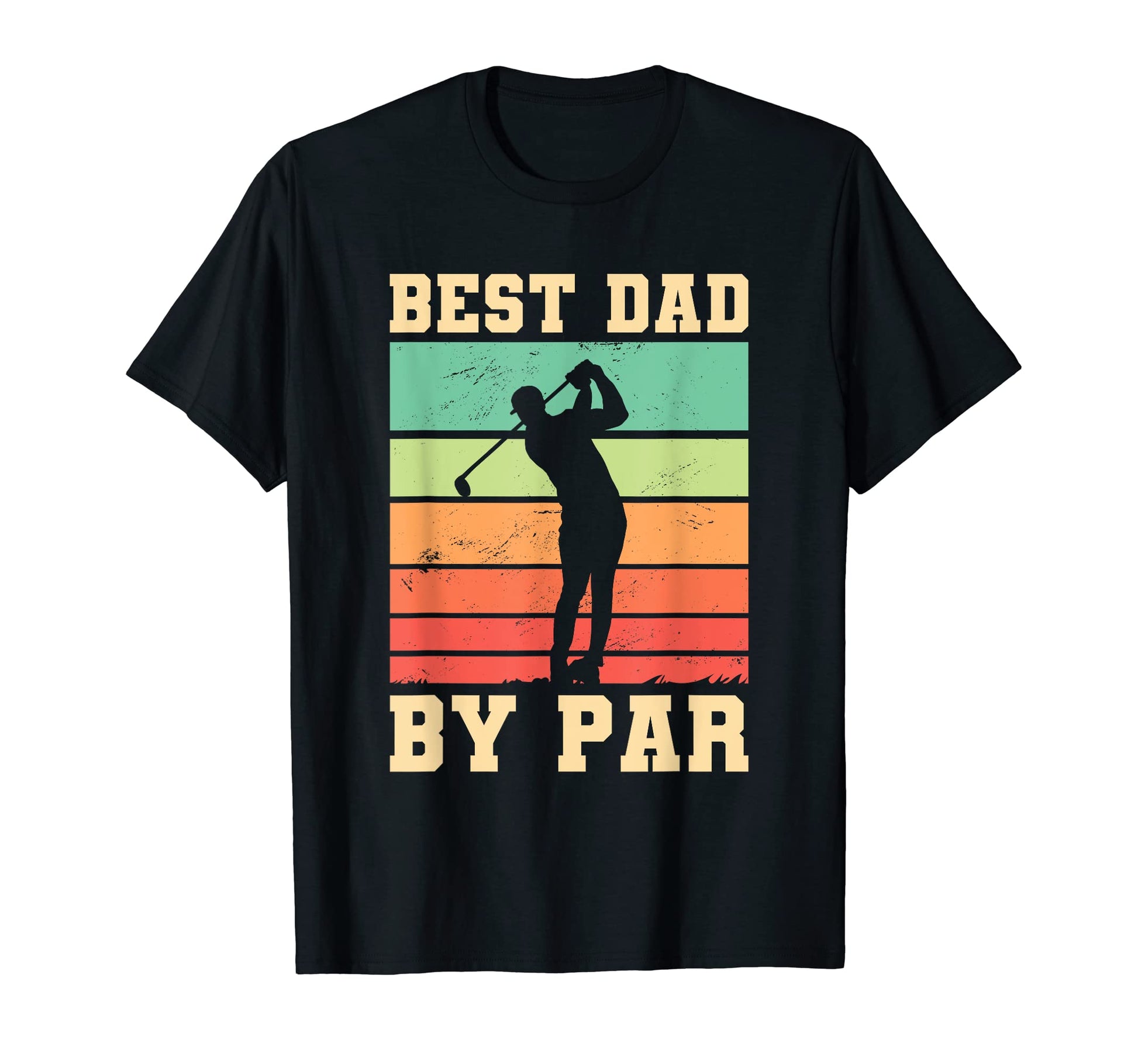 Best Dad Par Golfing Golf Golfer T-Shirt - Custom Art Print for Adults - T-Shirt, Sweatshirt, Hoodie