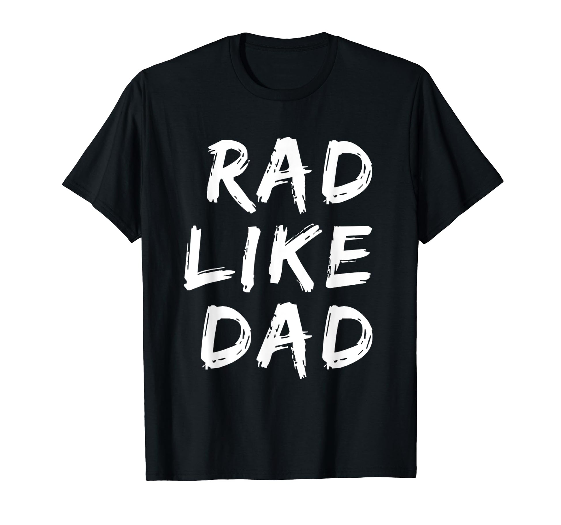 Funny Text Rad Like Dad Joke Button T-Shirt - Unique Graphic for Adults - T-Shirt, Sweatshirt, Hoodie