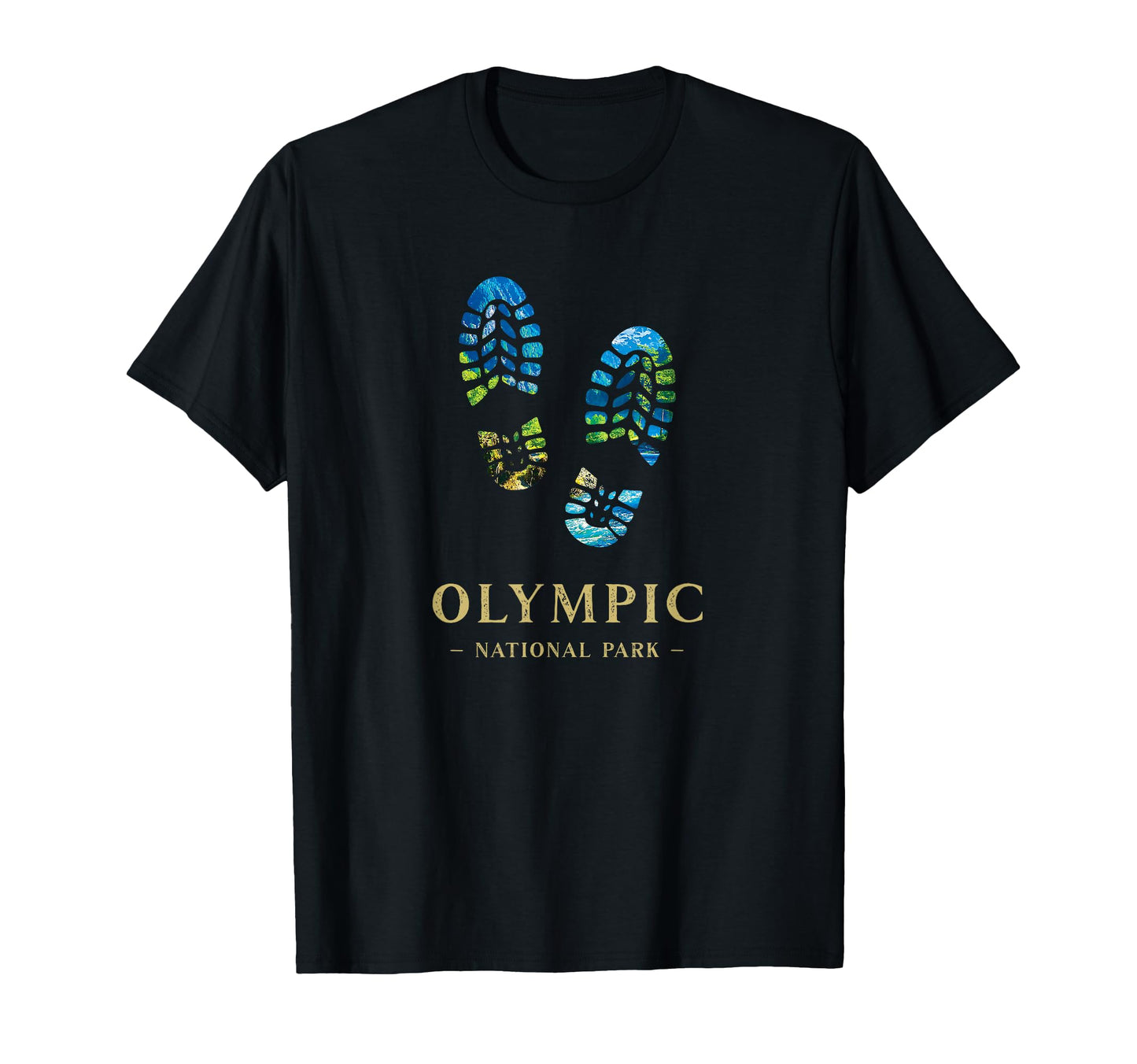 Olympic National Park Usa Hike Hiking T-Shirt - Unique Graphic Men Women - T-Shirt, Sweatshirt, Hoodie