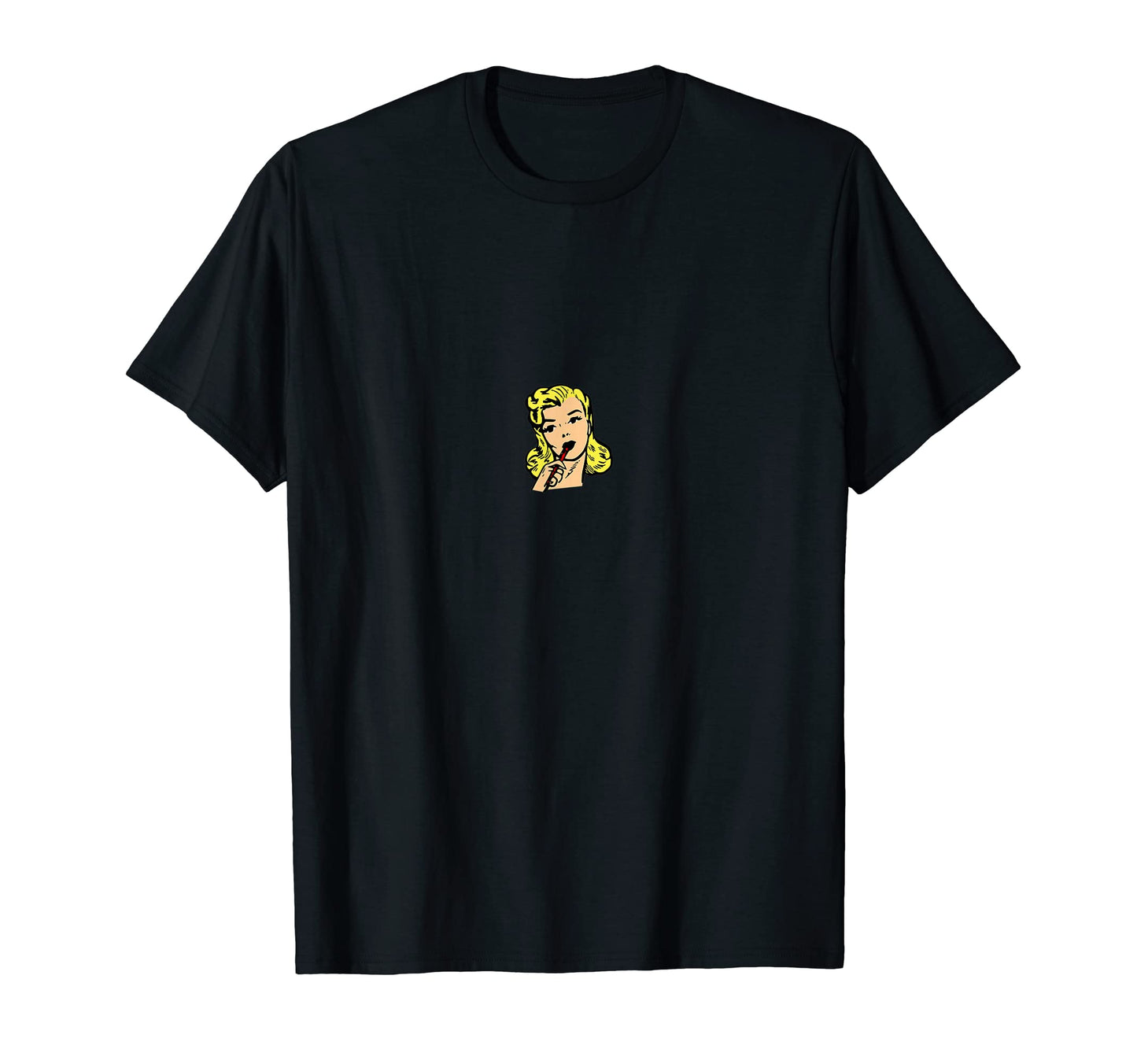 Blonde Lady Pop Art T-Shirt - Graphic Print Men Women - T-Shirt, Sweatshirt, Hoodie