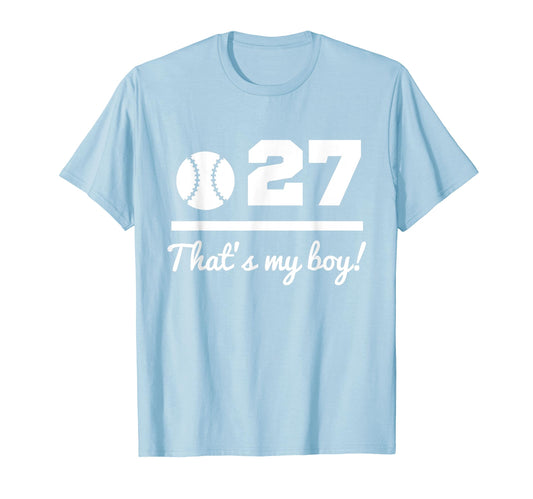 27 Baseball Mom Baseball Dad Alt Colors T-Shirt - Trendy Graphic for Adults - T-Shirt, Sweatshirt, Hoodie