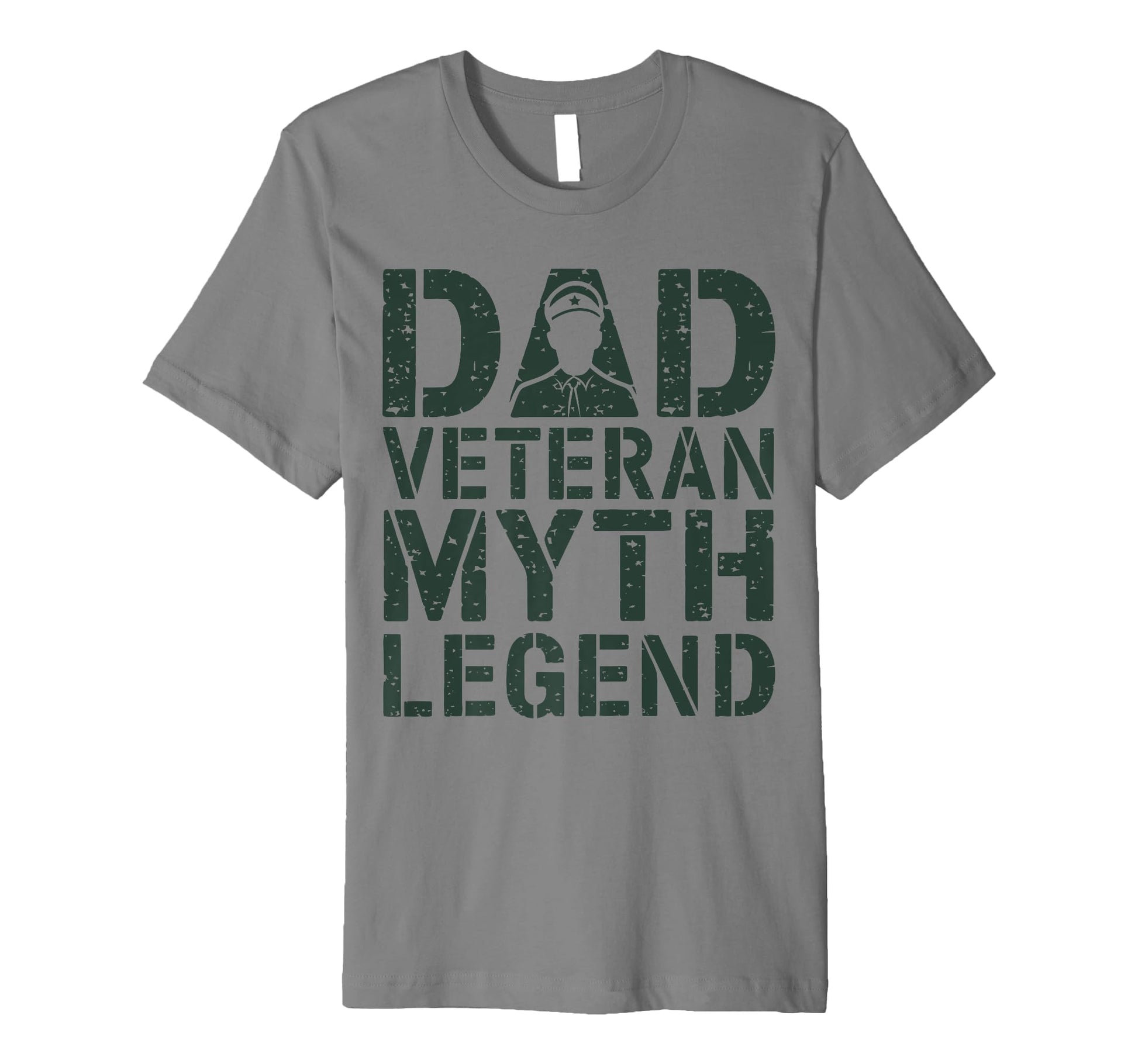 Dad Veteran Myth Legend Fathers Day T-Shirt - Aesthetic Graphic for Adults - T-Shirt, Sweatshirt, Hoodie