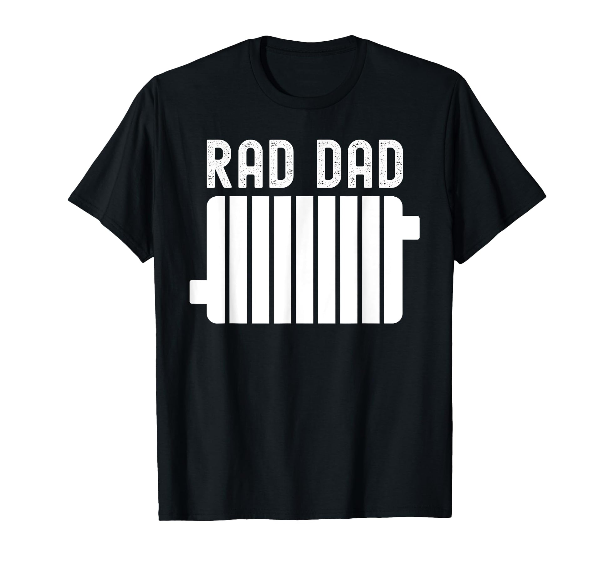 Rad Dad Funny Fathers Day Radiator T-Shirt - Graphic Print for Adults - T-Shirt, Sweatshirt, Hoodie