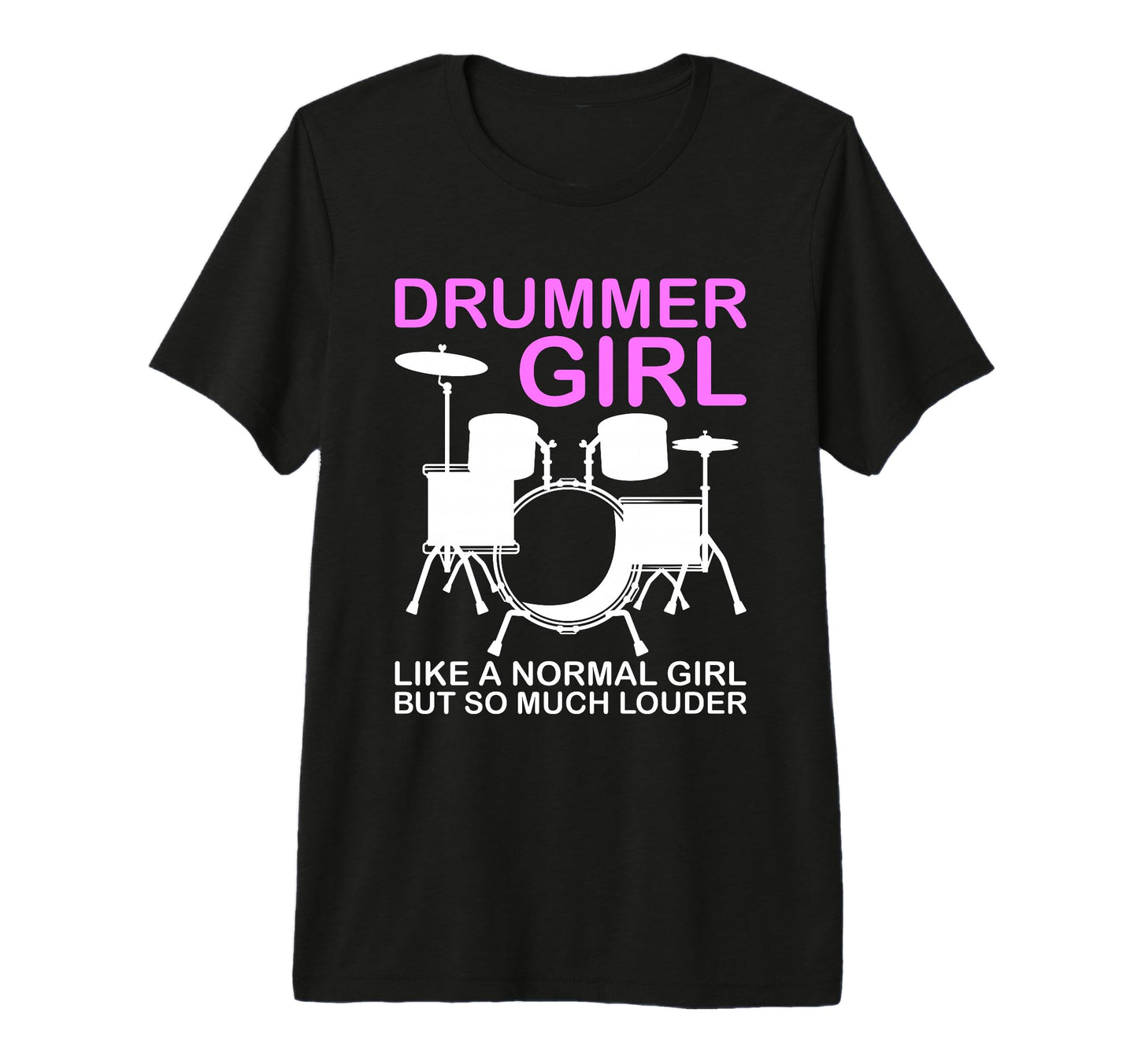 Drummer Musician Drum Player T-Shirt - Minimalist Print Men Women - T-Shirt, Sweatshirt, Hoodie