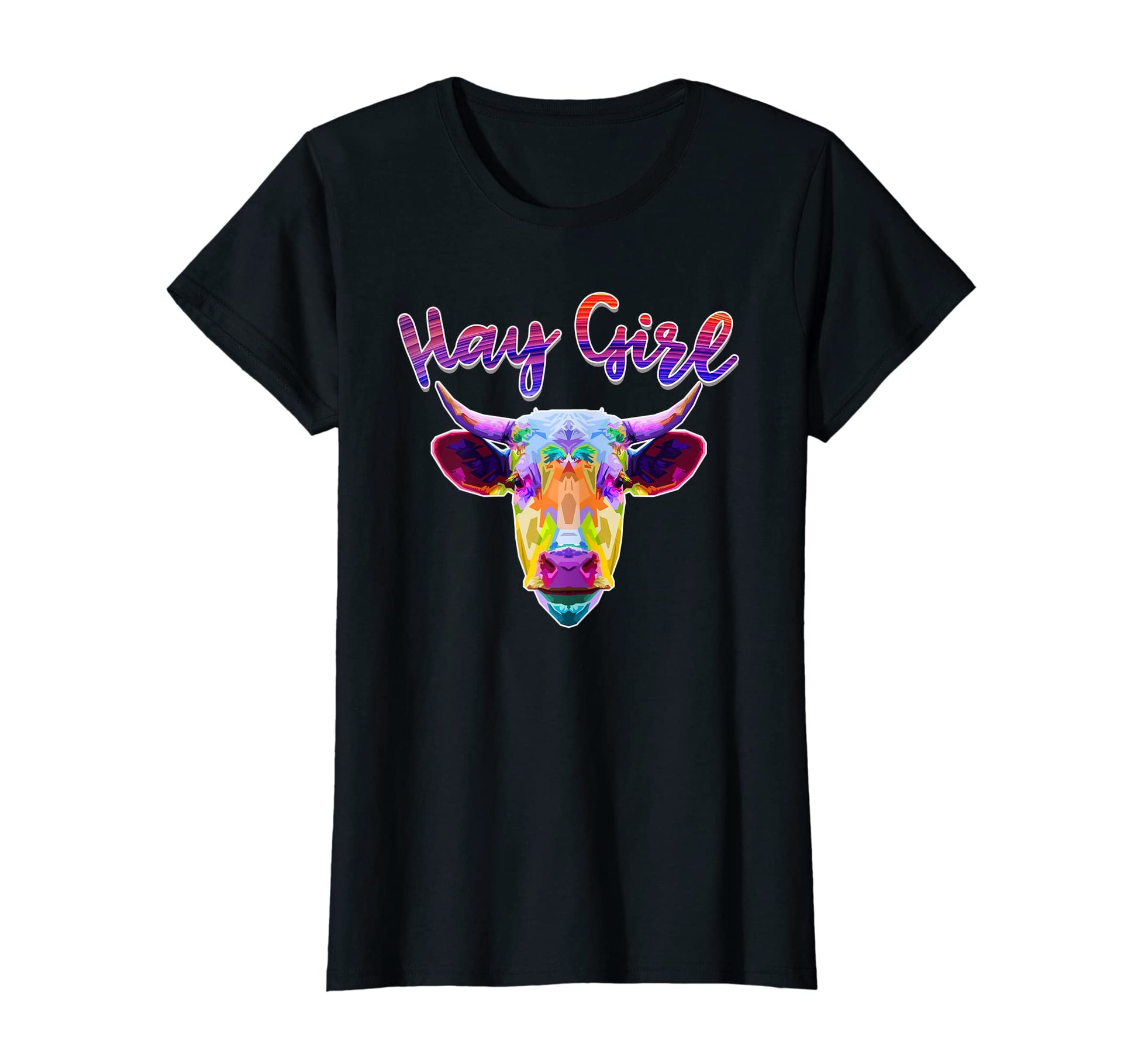 Hay Farmer Gift Pop Art Cattle Cow Lovers T-Shirt - Novelty Apparel Unisex - T-Shirt, Sweatshirt, Hoodie