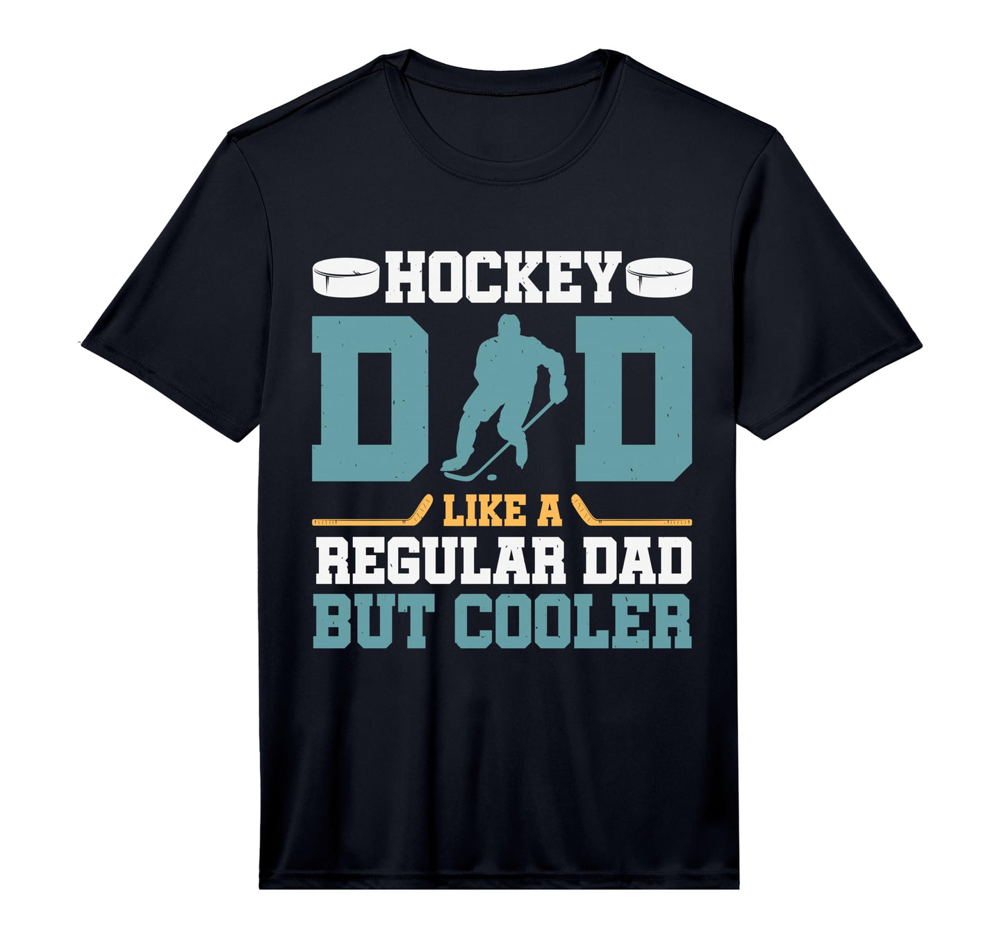 Mens Hockey Dad Like Regular Dad But T-Shirt - Aesthetic Graphic Unisex - T-Shirt, Sweatshirt, Hoodie