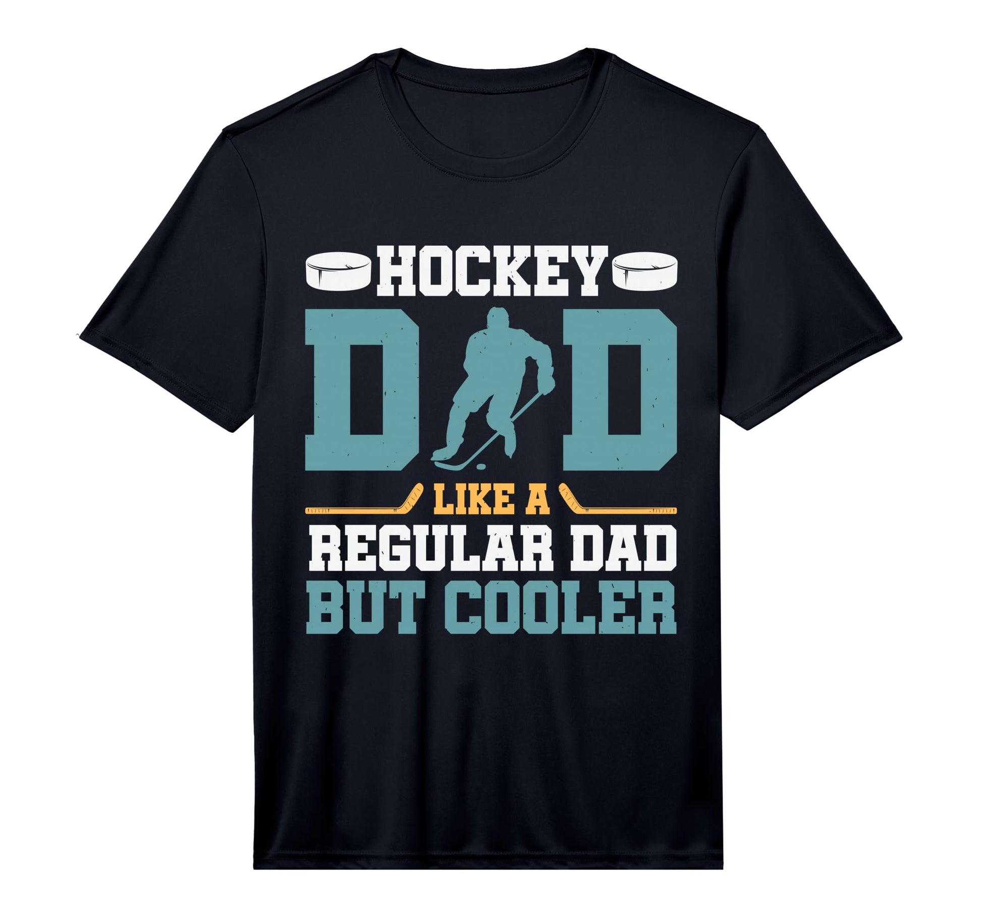 Mens Hockey Dad Like Regular Dad But T-Shirt - Aesthetic Graphic Unisex - T-Shirt, Sweatshirt, Hoodie