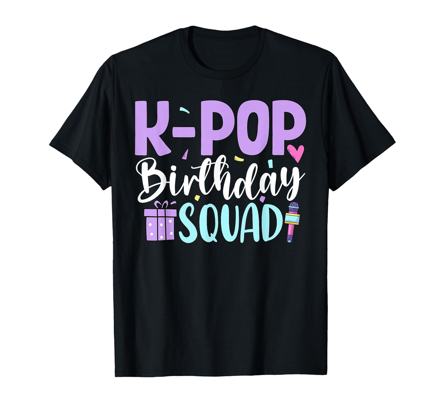 K Pop Birthday Squad Korean Pop T-Shirt - Aesthetic Graphic Men Women - T-Shirt, Sweatshirt, Hoodie