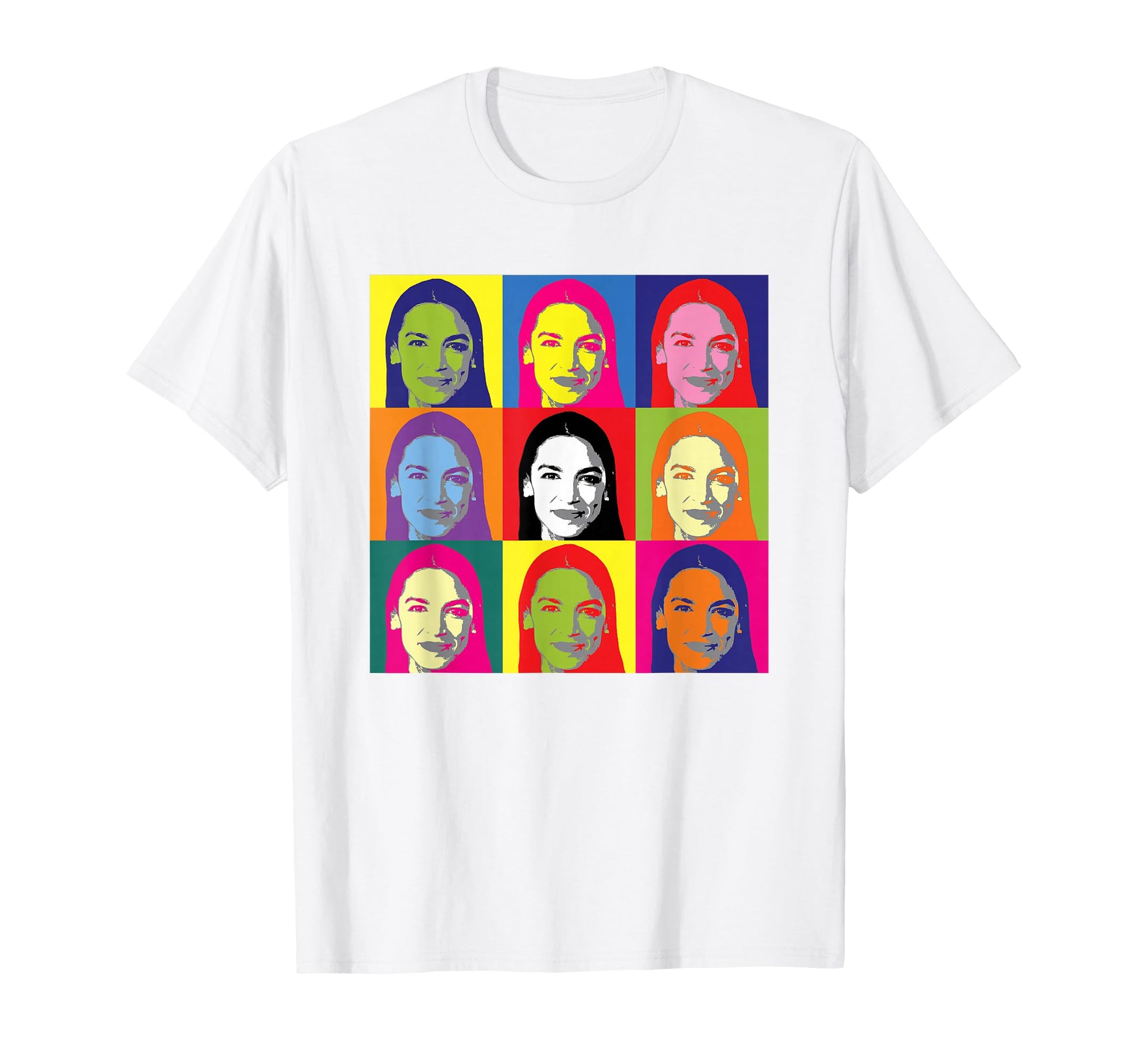Aoc Progressive Democrats Pop Art T-Shirt - Casual Everyday Wear Unisex - T-Shirt, Sweatshirt, Hoodie