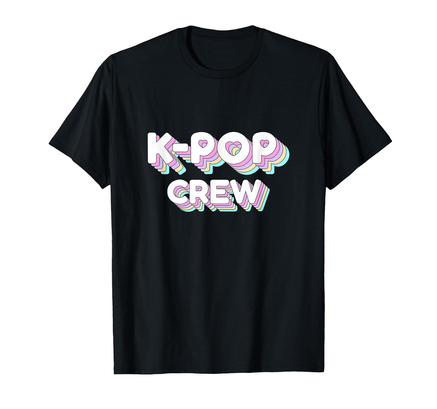 K Pop Crew Fangirls Fanboys Korean T-Shirt - Minimalist Print Men Women - T-Shirt, Sweatshirt, Hoodie