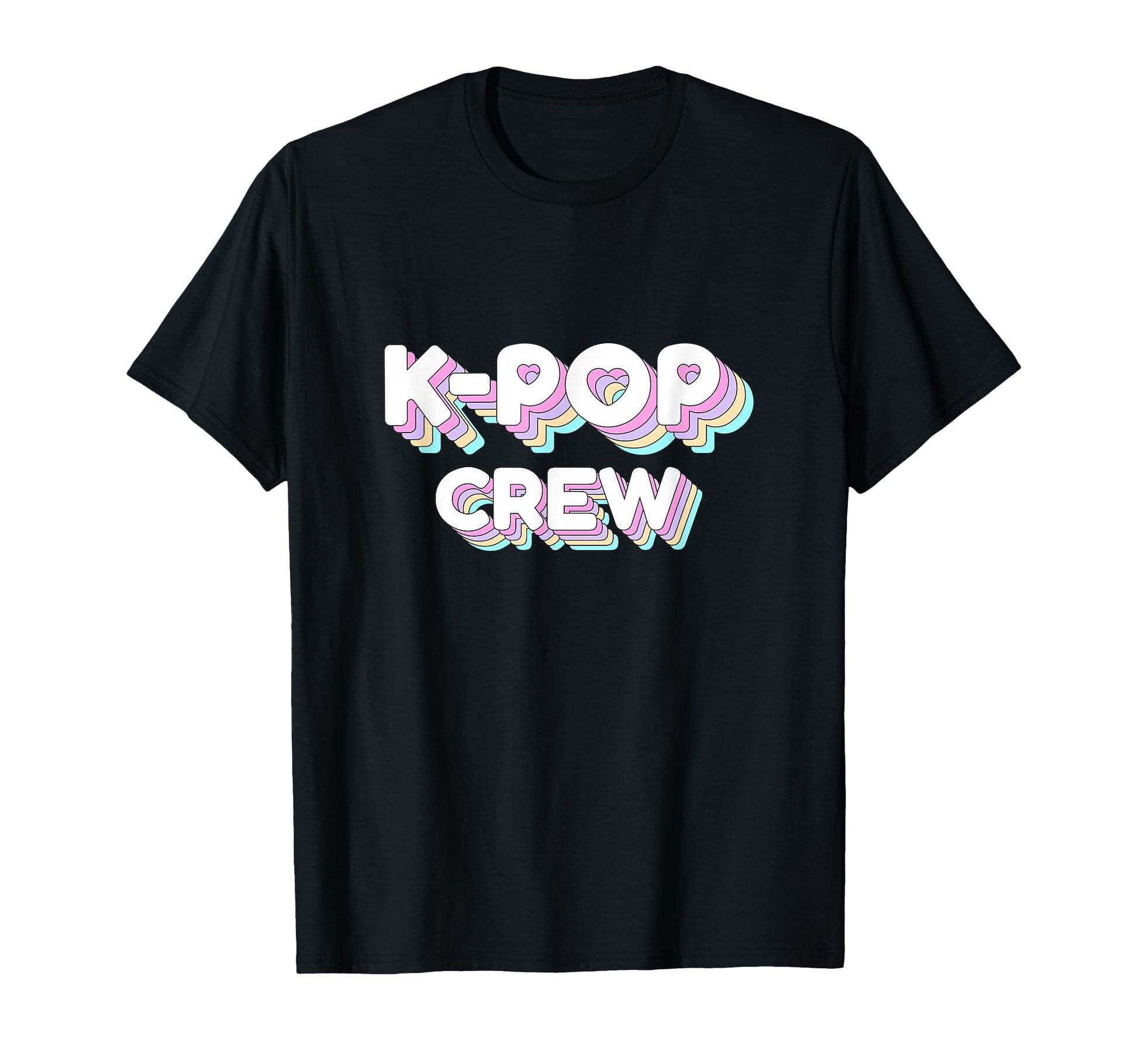 K Pop Crew Fangirls Fanboys Korean T-Shirt - Minimalist Print Men Women - T-Shirt, Sweatshirt, Hoodie