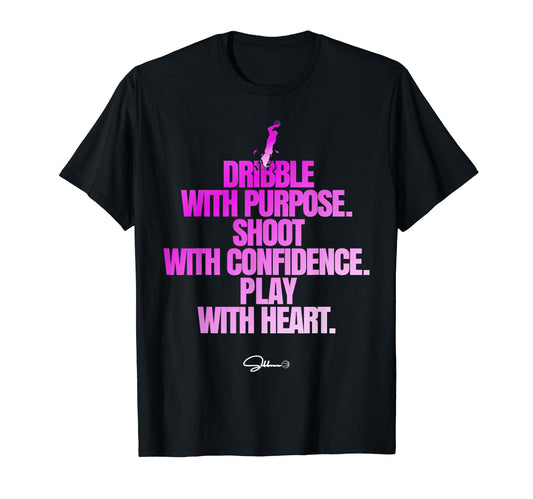 Basketball Motivational Basketball T-Shirt - Custom Art Print for Adults - T-Shirt, Sweatshirt, Hoodie