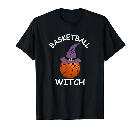 Basketball Halloween Trick Or Treat T-Shirt - Minimalist Print Unisex - T-Shirt, Sweatshirt, Hoodie