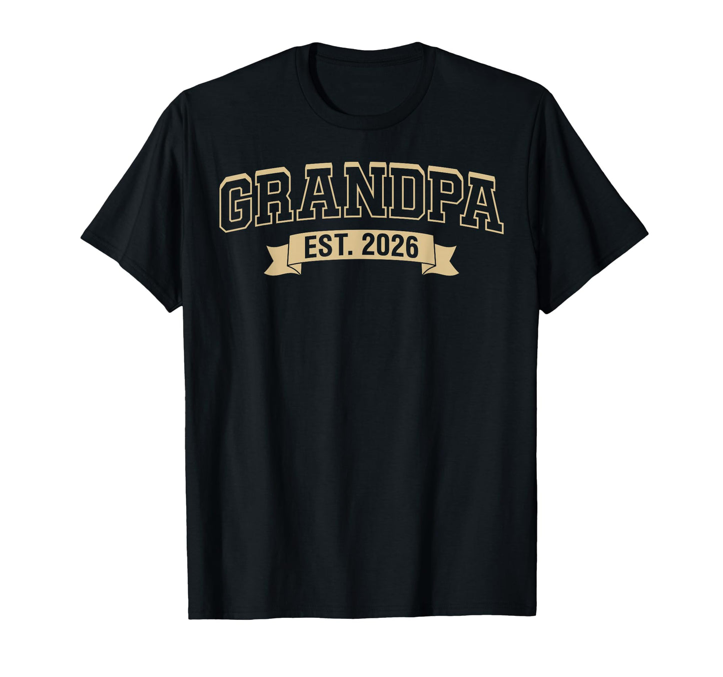 Mens Promoted To Grandpa Est 2026 T-Shirt - Unique Graphic Unisex - T-Shirt, Sweatshirt, Hoodie