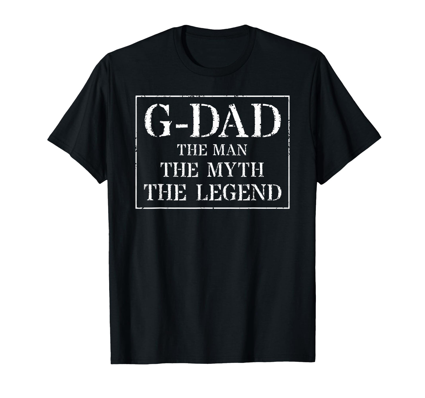 G Dad Myth Legend T-Shirt - Custom Art Print Unisex - T-Shirt, Sweatshirt, Hoodie