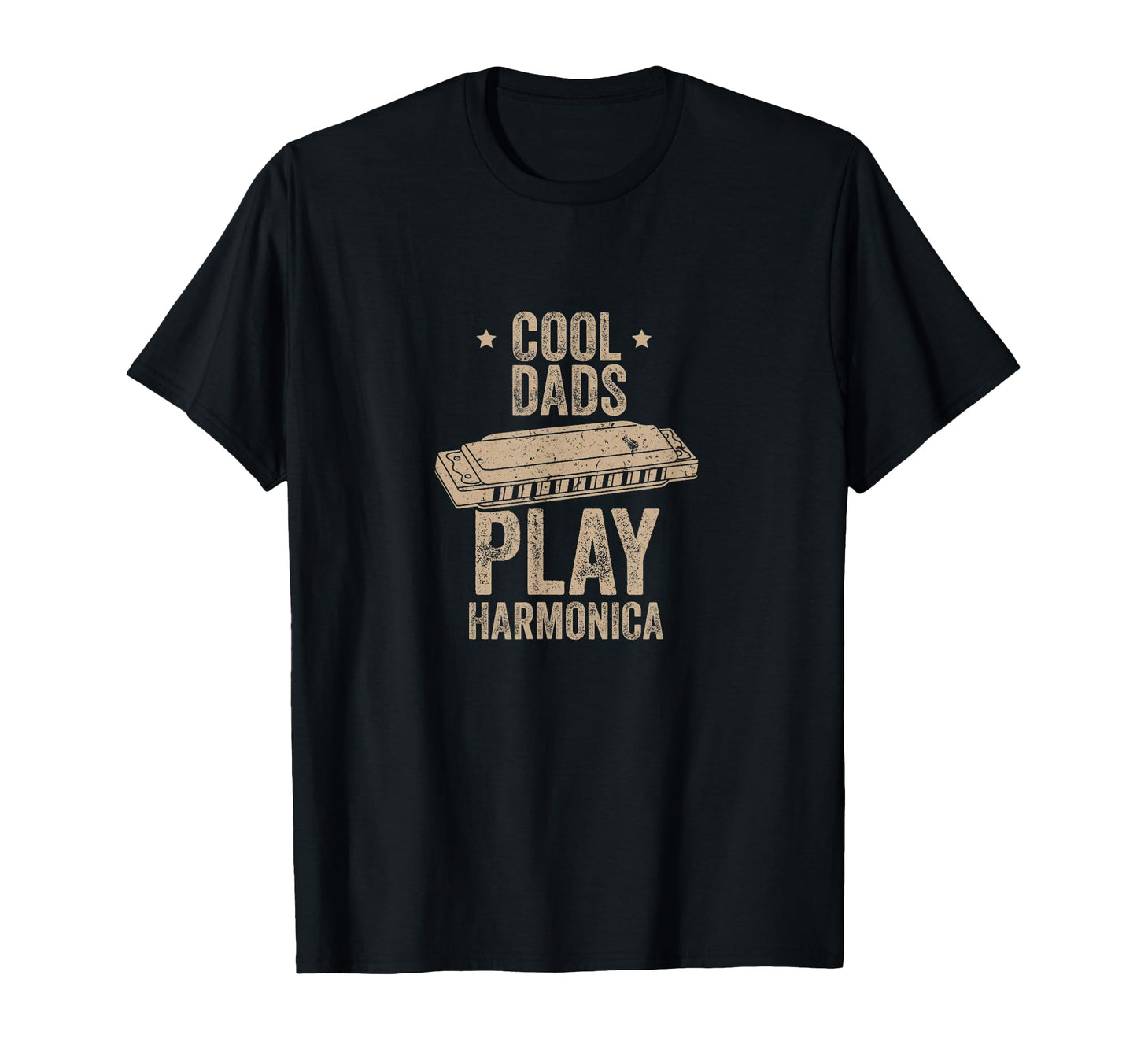 Dads Play Harmonica Harmonica Gift T-Shirt - Novelty Apparel Men Women - T-Shirt, Sweatshirt, Hoodie