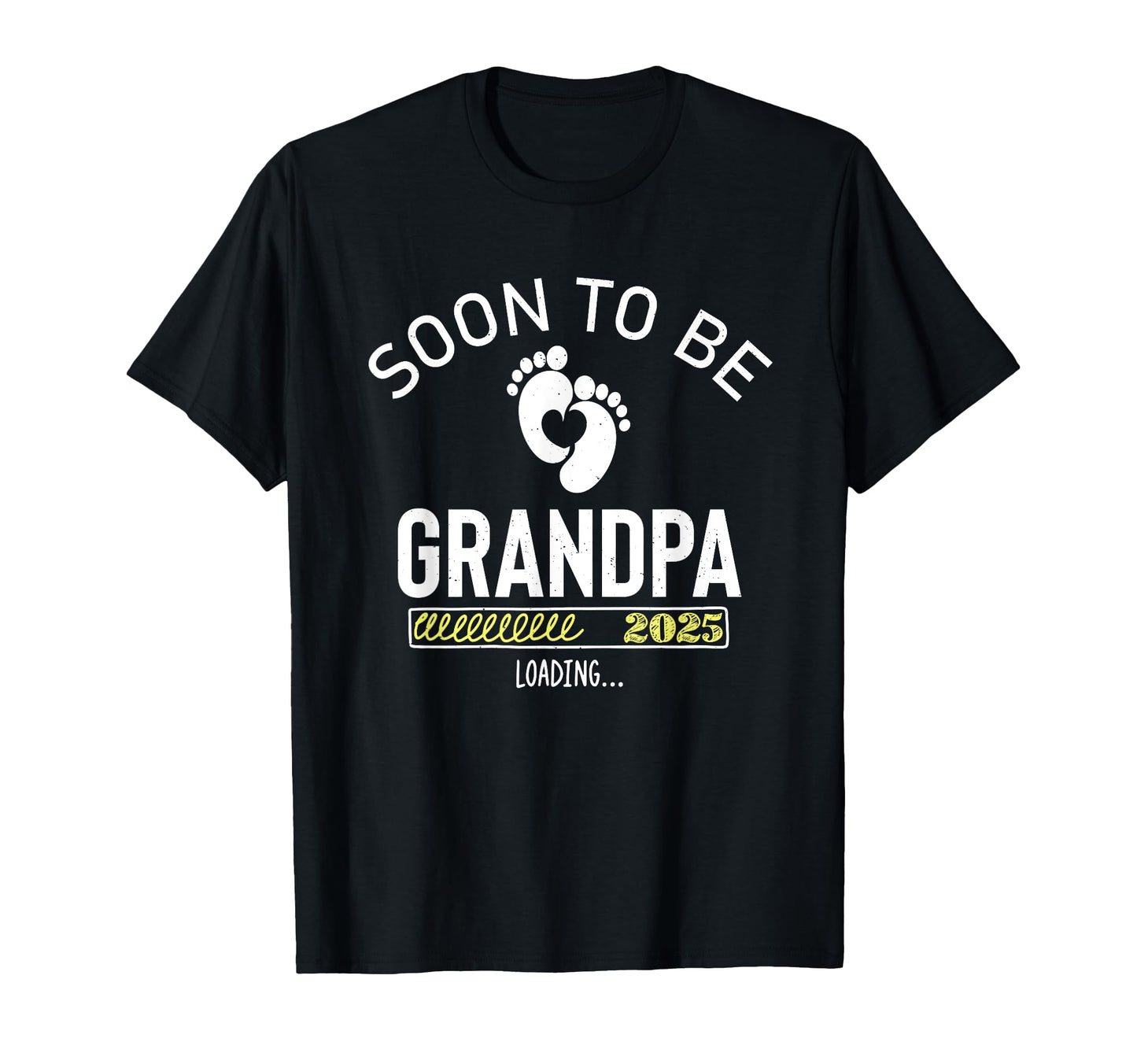 Soon To Be Grandpa 2025 Loading Promoted T-Shirt - Novelty Apparel Unisex - T-Shirt, Sweatshirt, Hoodie