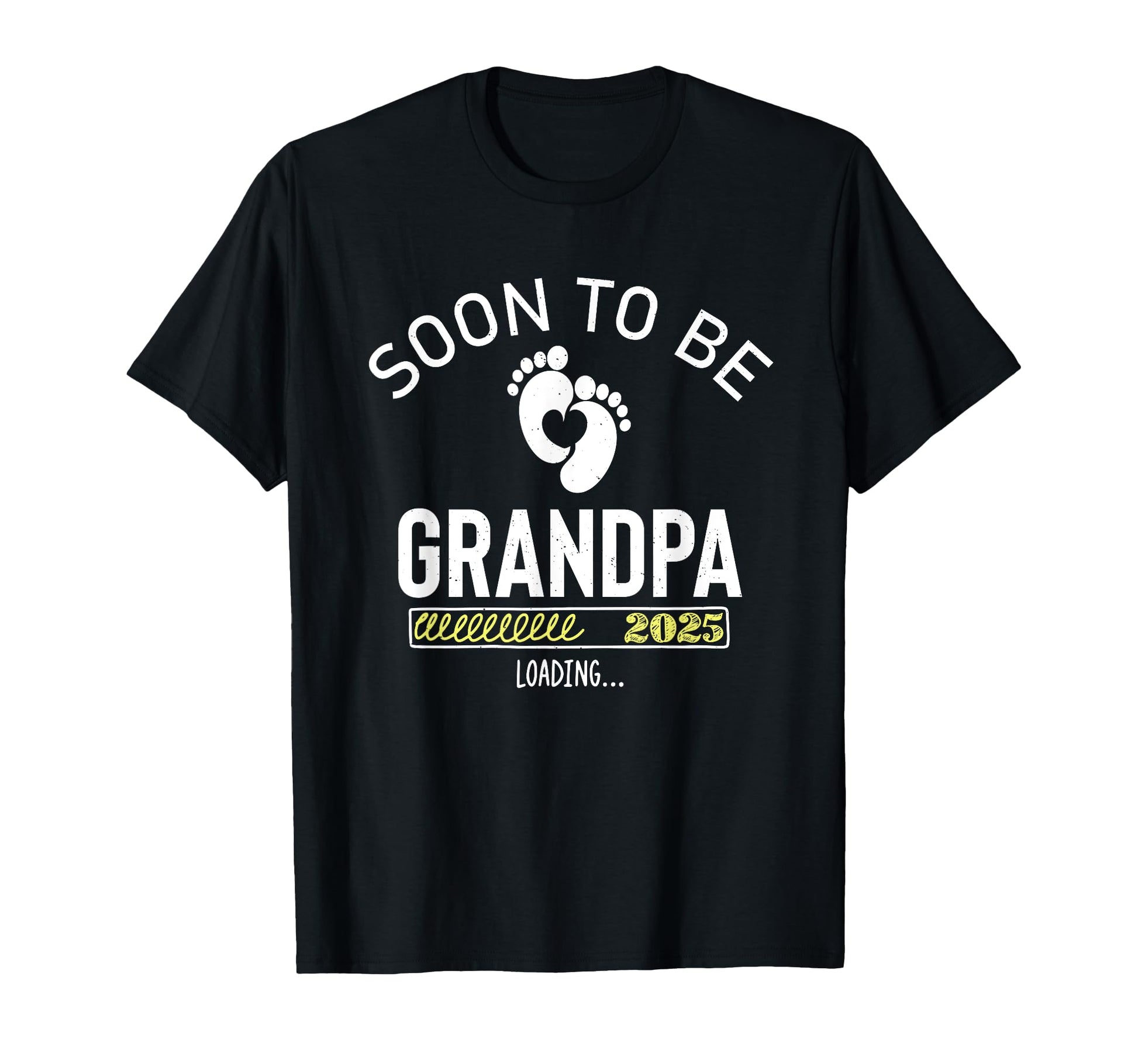 Soon To Be Grandpa 2025 Loading Promoted T-Shirt - Novelty Apparel Unisex - T-Shirt, Sweatshirt, Hoodie