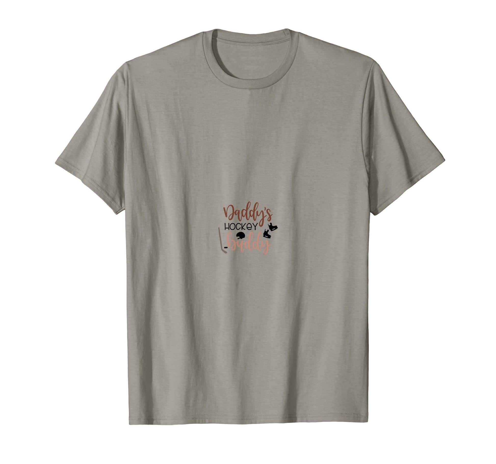 Daddys Hockey Buddy Father Dad Gift Sports T-Shirt - Trendy Graphic Unisex - T-Shirt, Sweatshirt, Hoodie