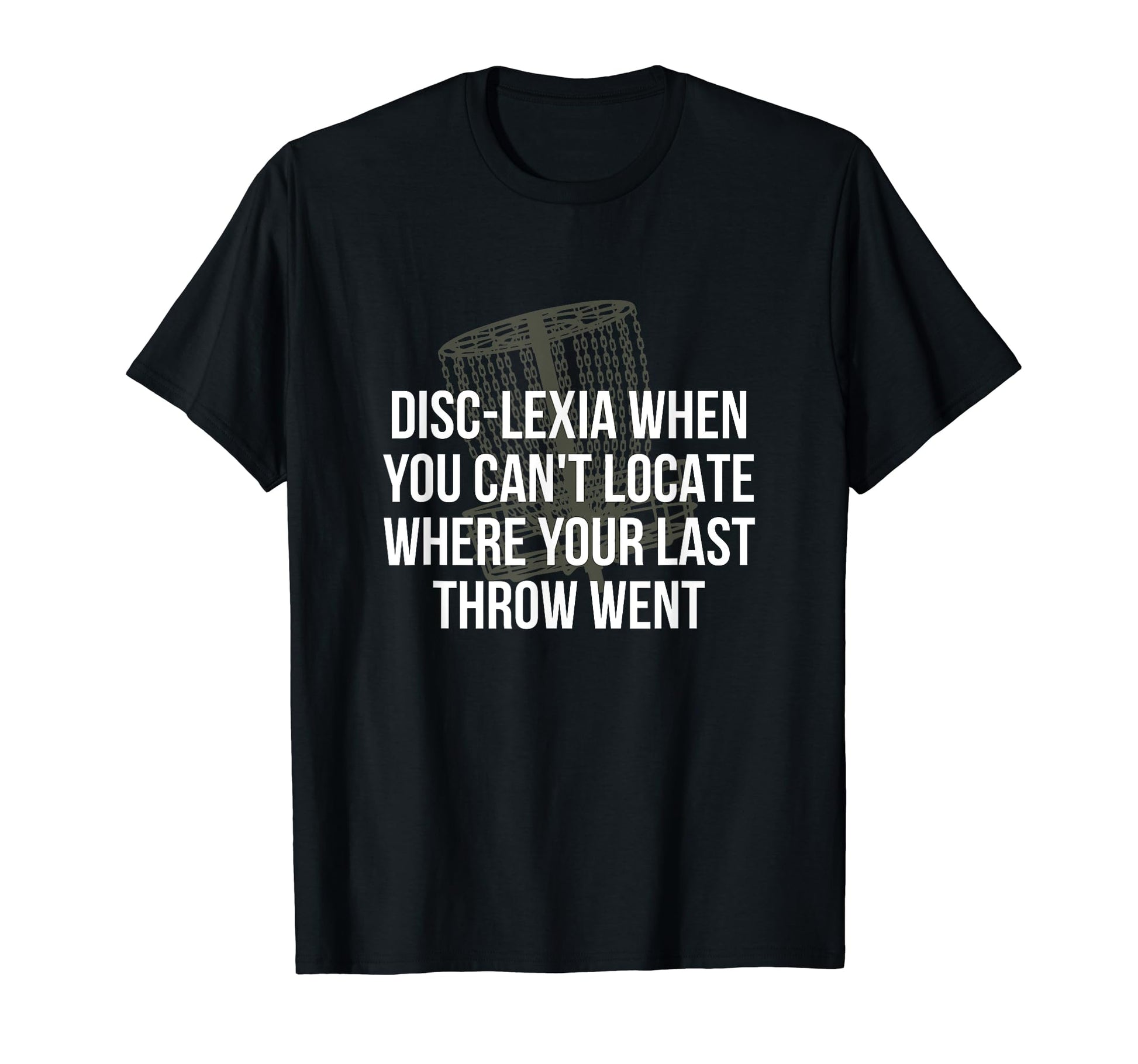 Disc Lexia Disc Golf Memes Golfer T-Shirt - Aesthetic Graphic Men Women - T-Shirt, Sweatshirt, Hoodie