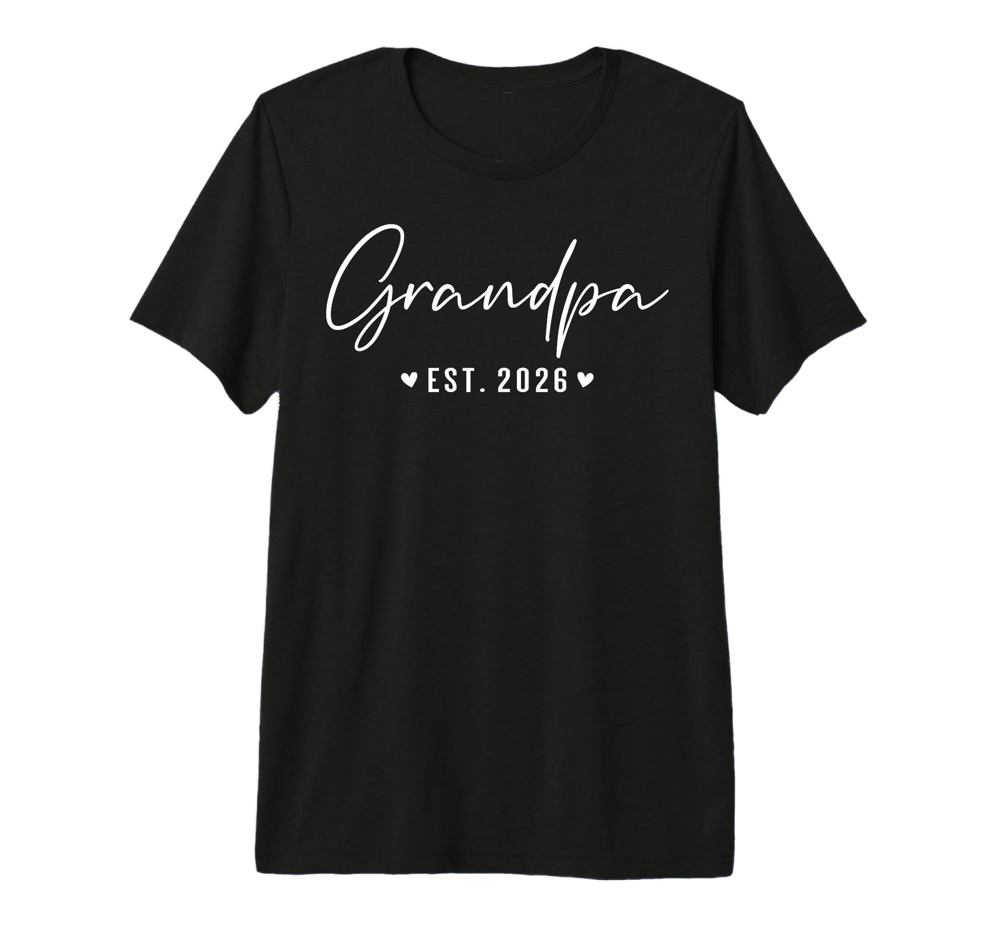 Promoted To Grandpa Est 2026 Soon To T-Shirt - Custom Art Print Men Women - T-Shirt, Sweatshirt, Hoodie