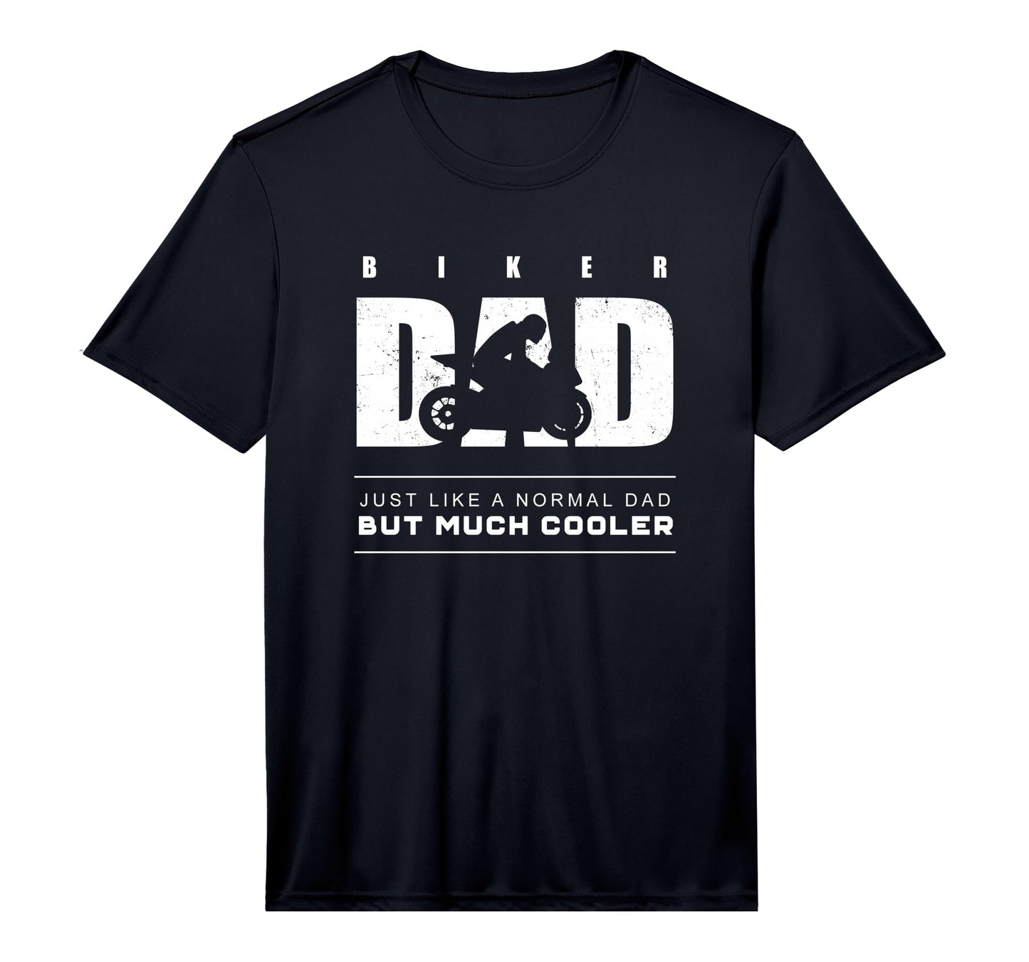 Mens Biker Dad Motorcycle Performance T-Shirt - Aesthetic Graphic Men Women - T-Shirt, Sweatshirt, Hoodie