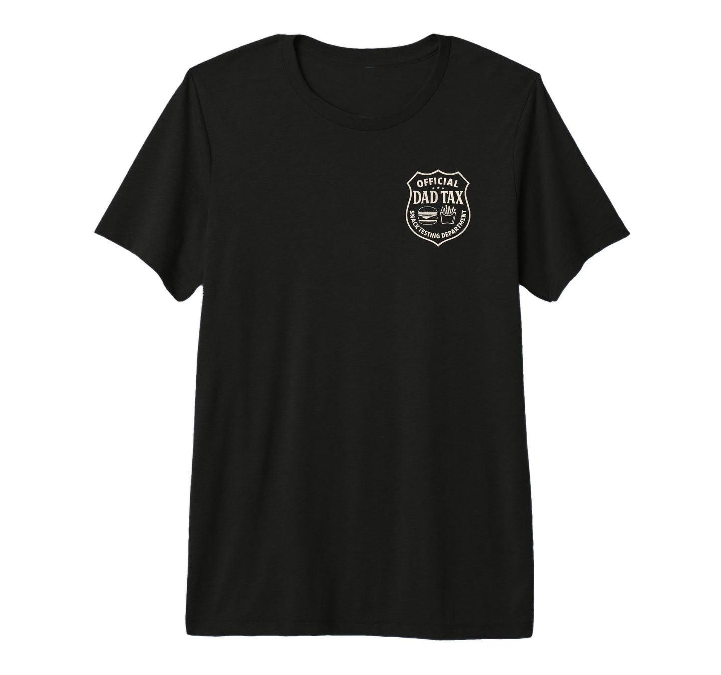 Dad Tax Snack Testing Police Funny Papa T-Shirt - Custom Art Print Unisex - T-Shirt, Sweatshirt, Hoodie