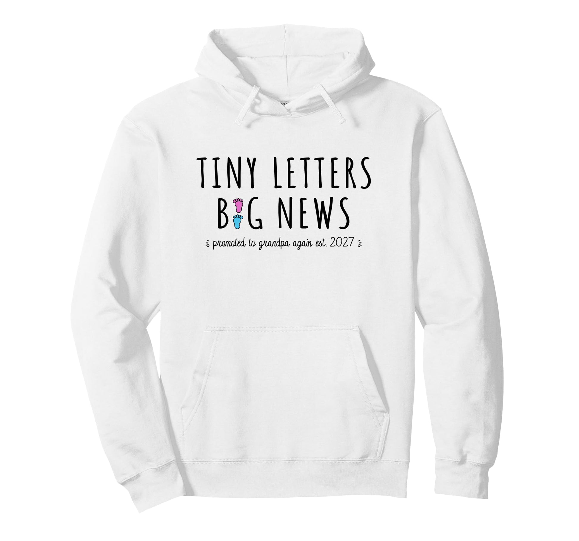 2Nd Time Grandpa Announcement Promoted To Hoodie - Streetwear Style Unisex - T-Shirt, Sweatshirt, Hoodie