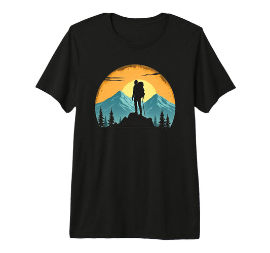 Adventure Nature Camping Mountain T-Shirt - Aesthetic Graphic for Adults - T-Shirt, Sweatshirt, Hoodie