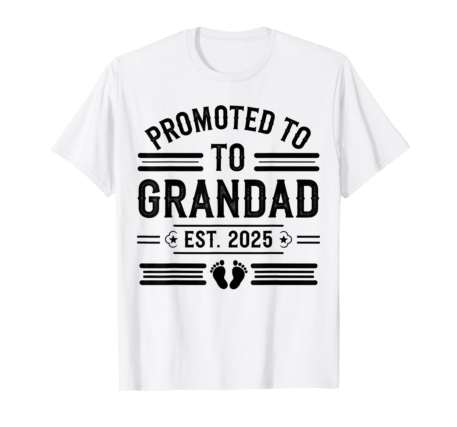 New Grandpa Logo Promoted To Grandpa T-Shirt - Minimalist Print for Adults - T-Shirt, Sweatshirt, Hoodie