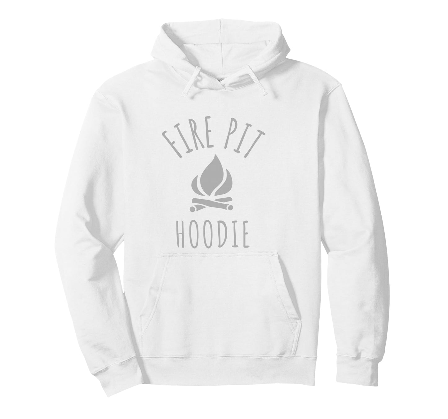 Fire Pit Funny Hooded Campfire Hoodie - Casual Everyday Wear Unisex - T-Shirt, Sweatshirt, Hoodie