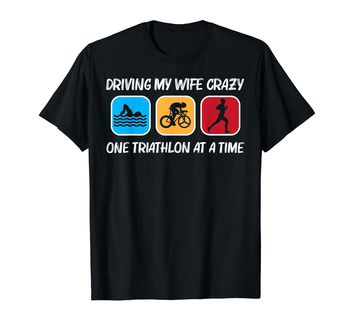Funny Triathlon Dad Triathlete Swim T-Shirt - Trendy Graphic for Adults - T-Shirt, Sweatshirt, Hoodie