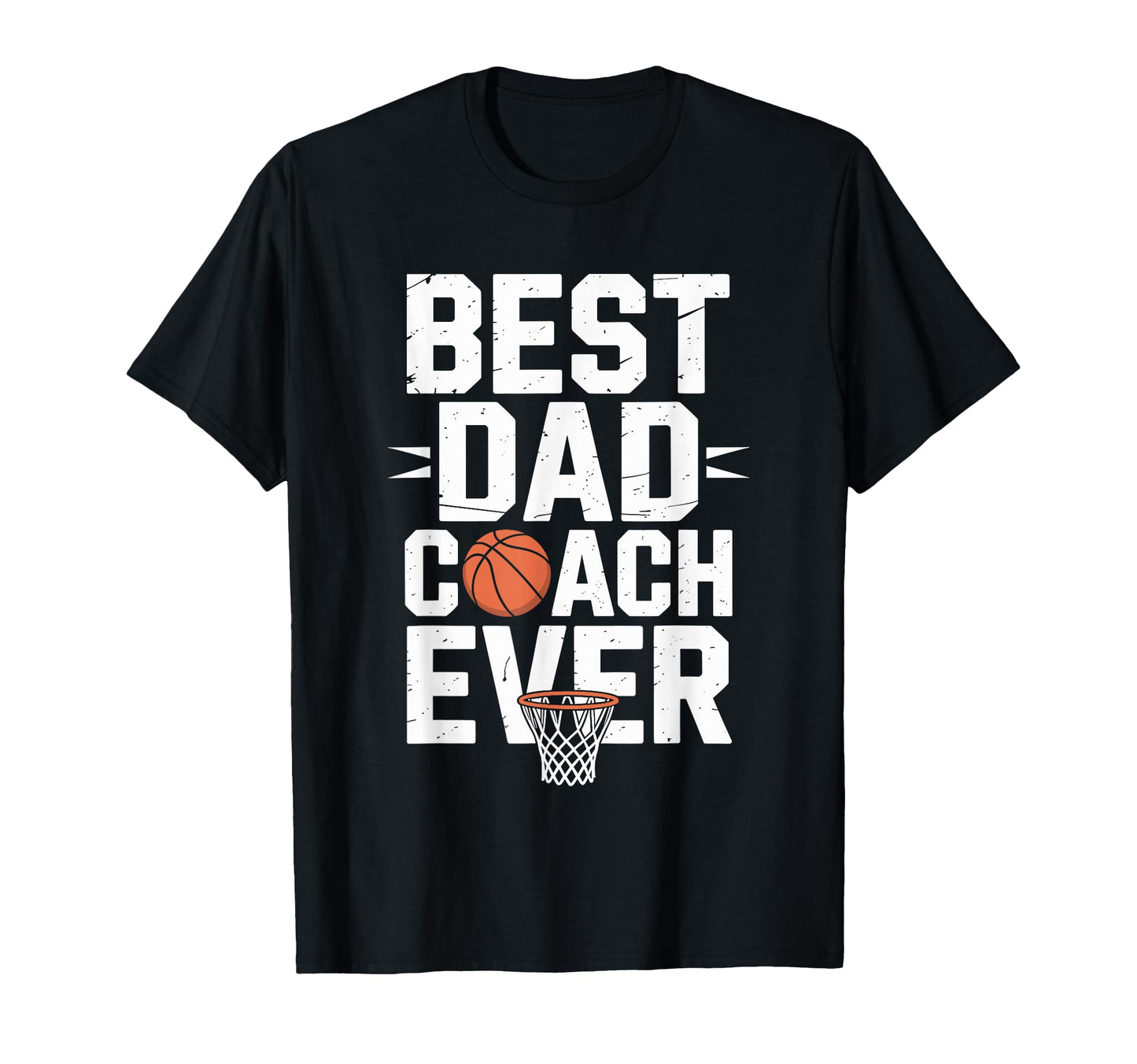 Best Dad Coach Ever Basketball Father T-Shirt - Aesthetic Graphic Unisex - T-Shirt, Sweatshirt, Hoodie