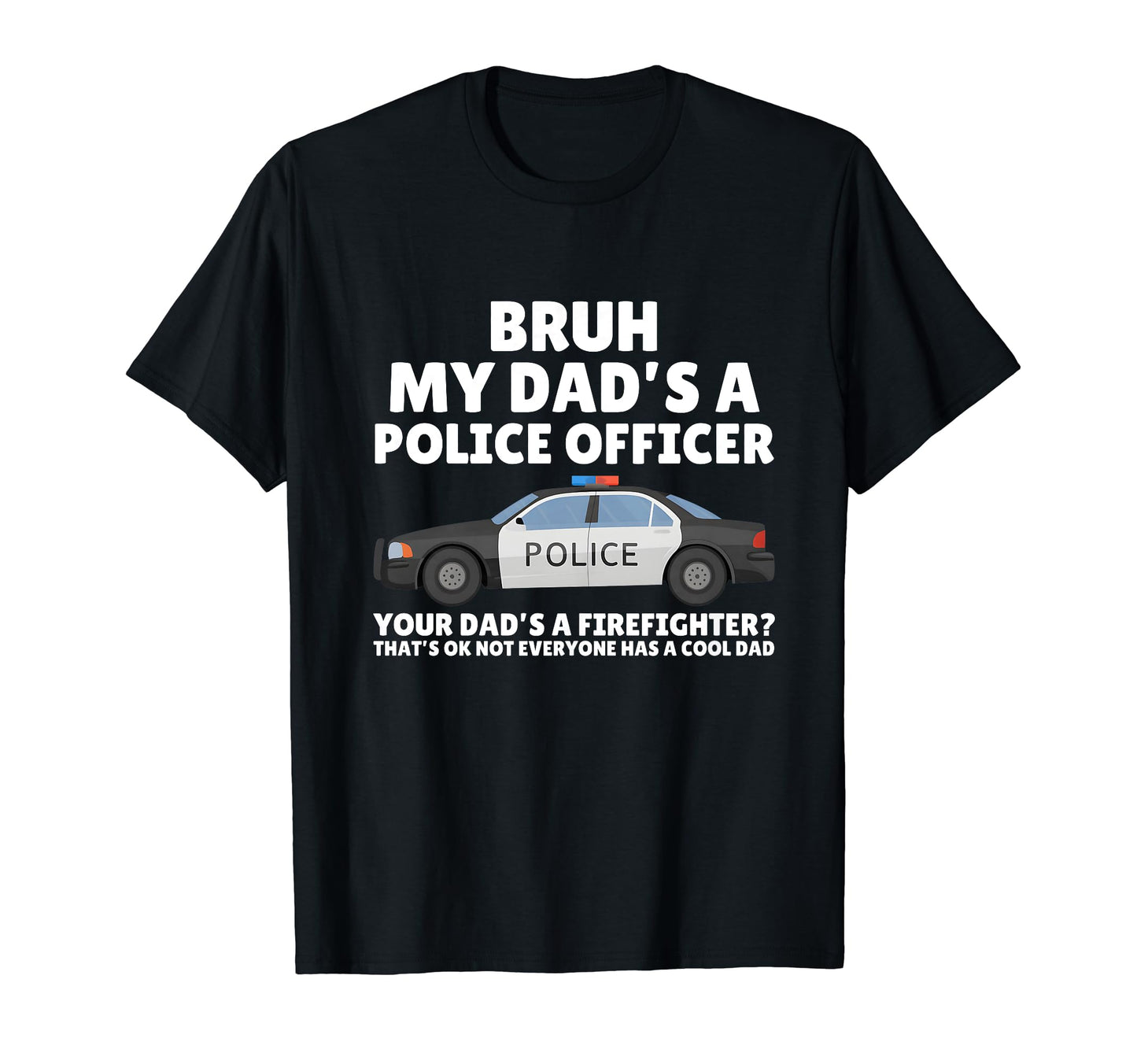 Funny Future Police Officer Quotes T-Shirt - Minimalist Print for Adults - T-Shirt, Sweatshirt, Hoodie