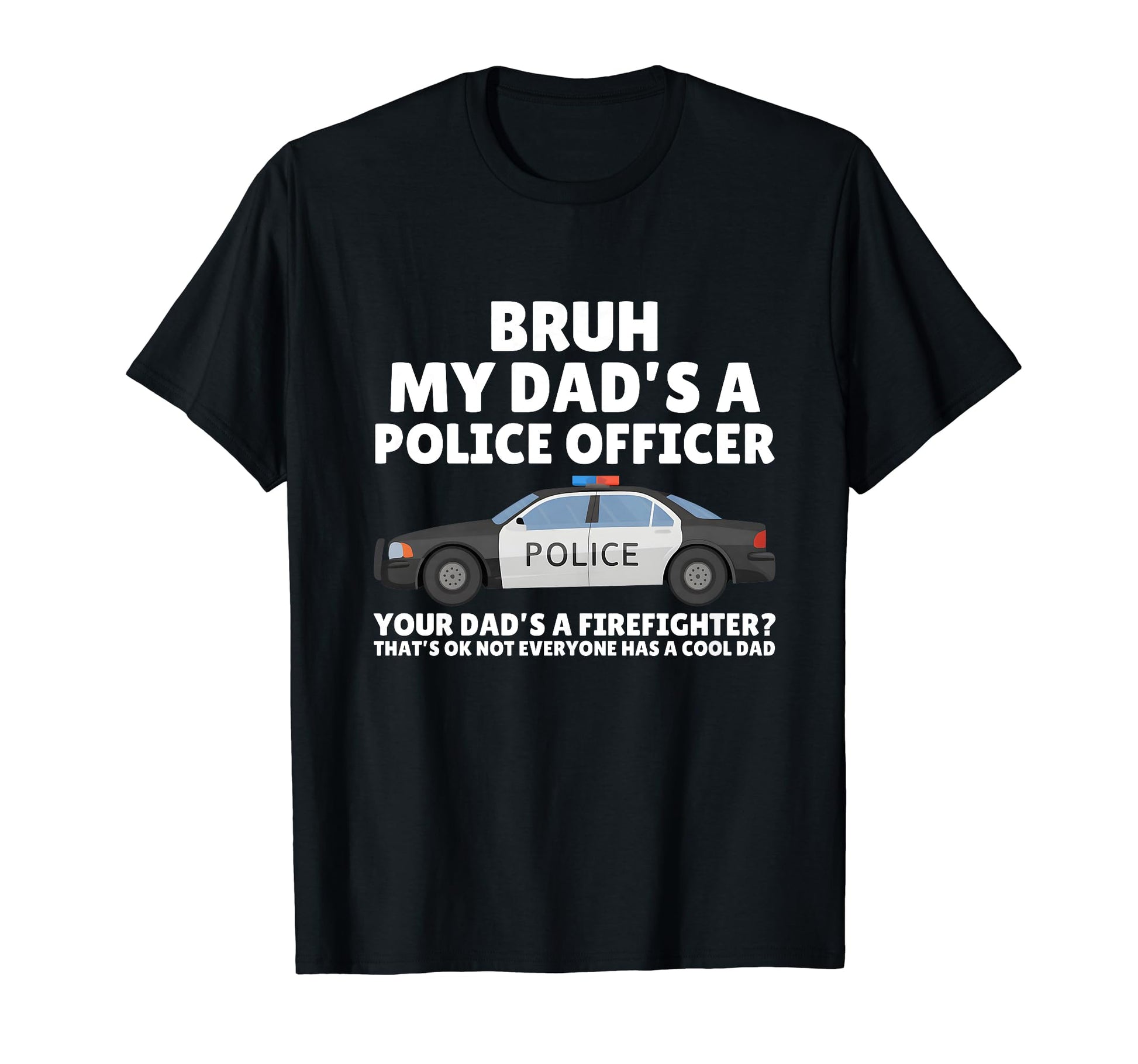 Funny Future Police Officer Quotes T-Shirt - Minimalist Print for Adults - T-Shirt, Sweatshirt, Hoodie