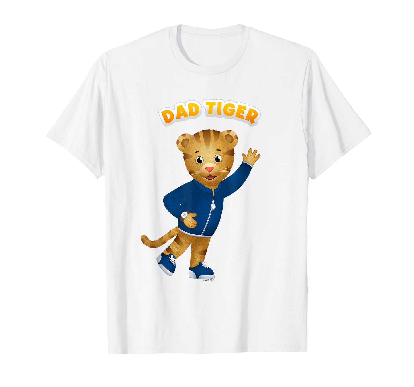 Daniel Tigers Neighborhood Dad Tiger T-Shirt - Graphic Print Men Women - T-Shirt, Sweatshirt, Hoodie
