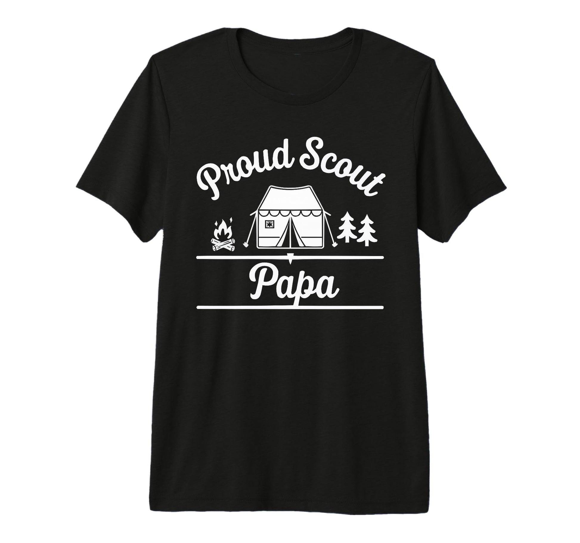 Mens Scout Leader Dad Scouting Campfire T-Shirt - Streetwear Style Unisex - T-Shirt, Sweatshirt, Hoodie