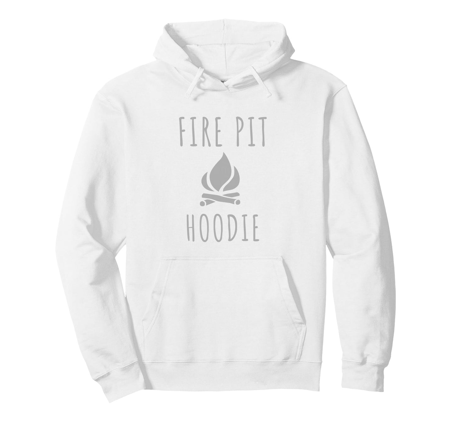 Fire Pit Funny Hooded Campfire Bonfire Hoodie - Custom Art Print Men Women - T-Shirt, Sweatshirt, Hoodie