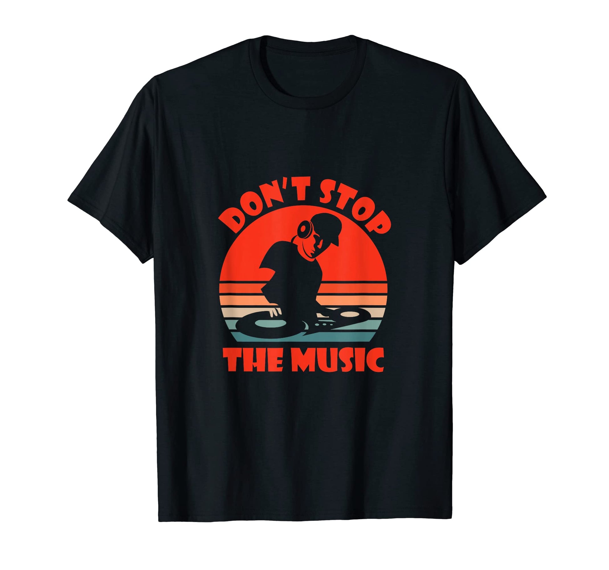 Dont Stop Music Music Lover Musician T-Shirt - Aesthetic Graphic Unisex - T-Shirt, Sweatshirt, Hoodie