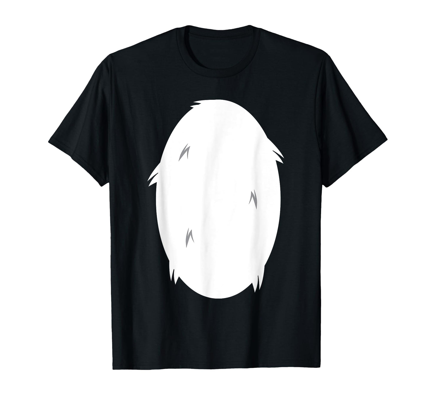 Panda White Stomach Huskie White Belly T-Shirt - Trendy Graphic for Adults - T-Shirt, Sweatshirt, Hoodie